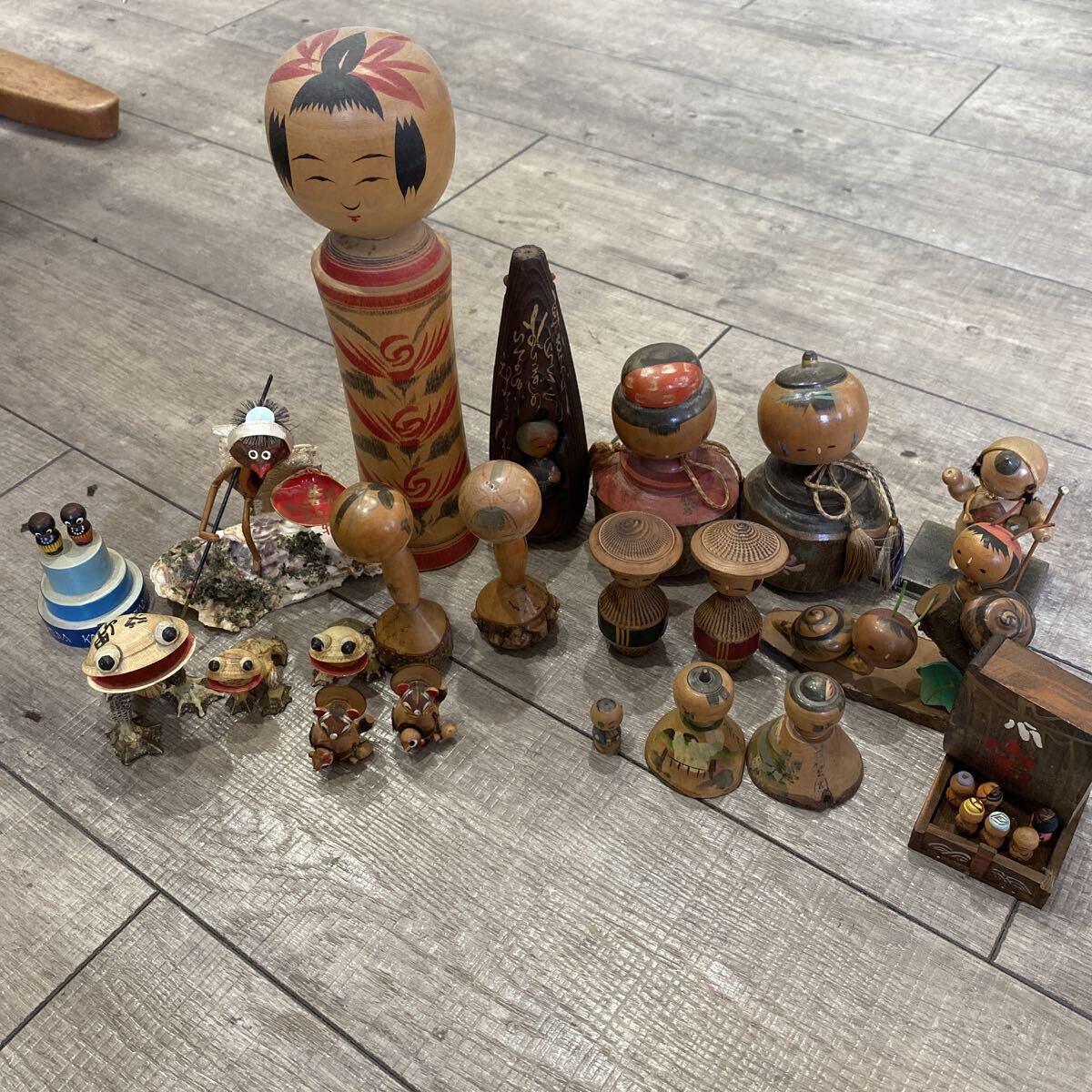 置物 こけし 民芸品 創作こけし 伝統こけし 昭和レトロ 伝統工芸 郷土