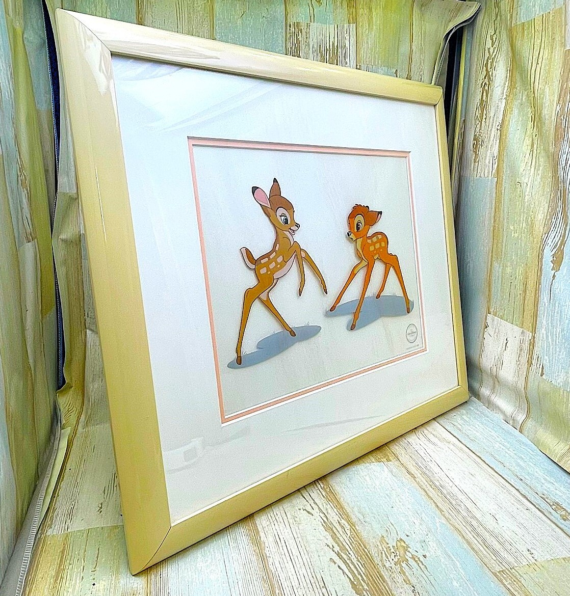 限定品 レア バンビ Bambi ファリーン セル画 セリグラフィー