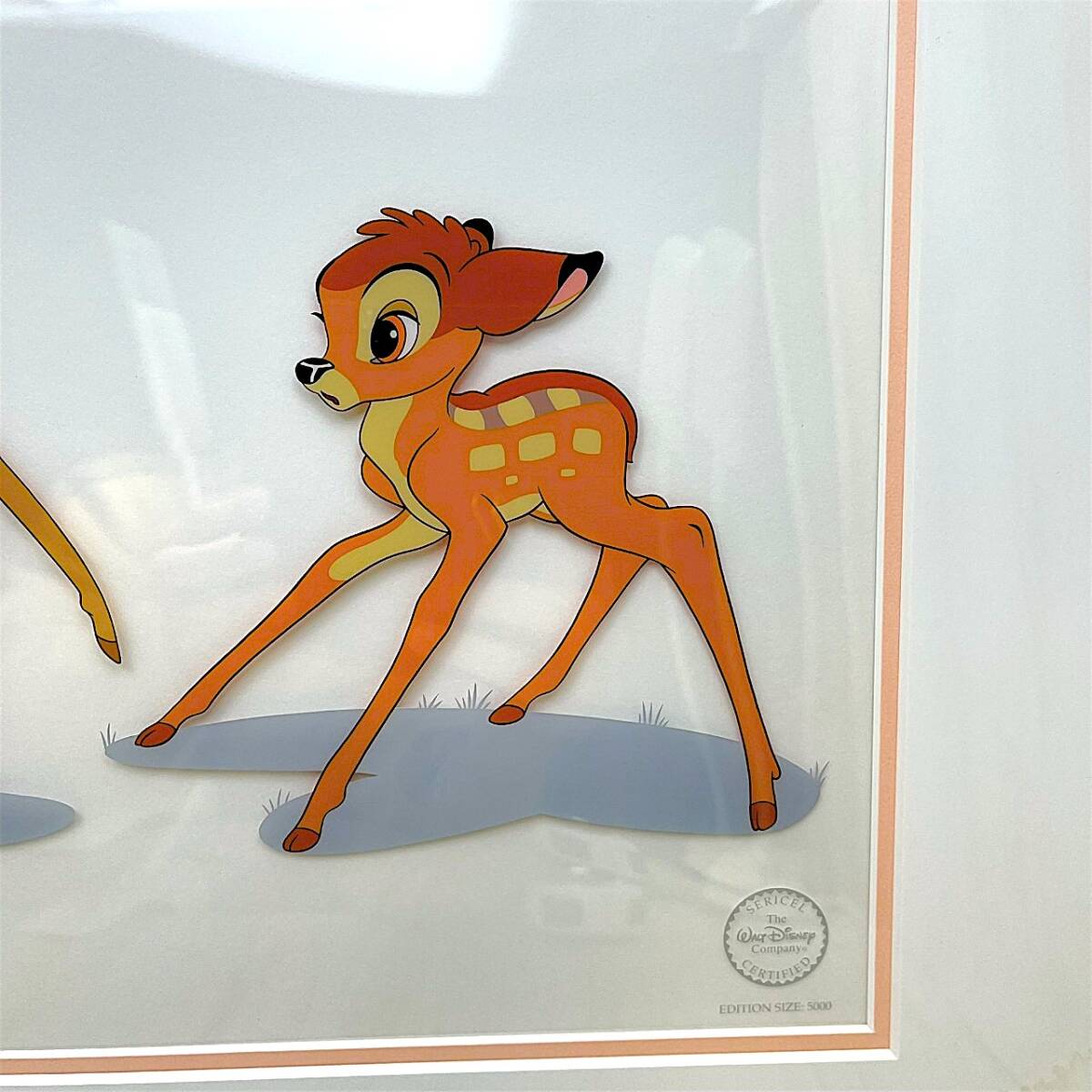 限定品 レア バンビ Bambi ファリーン セル画 セリグラフィー