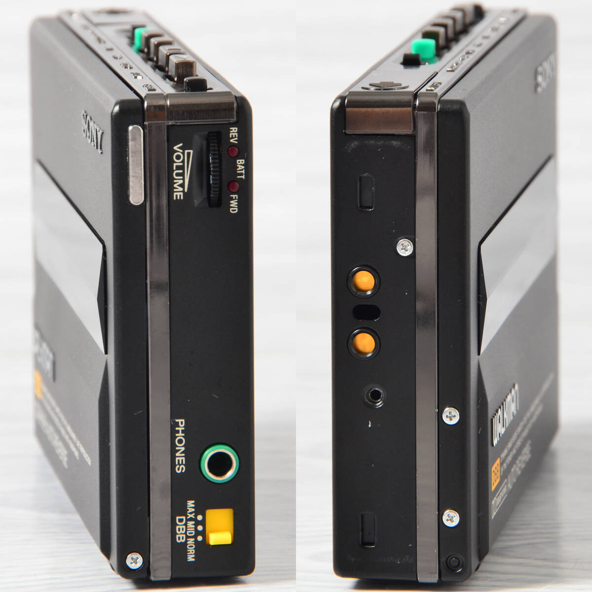 SONY WALKMAN WM-150 ソニーカセットウォークマン ブラック ケース付