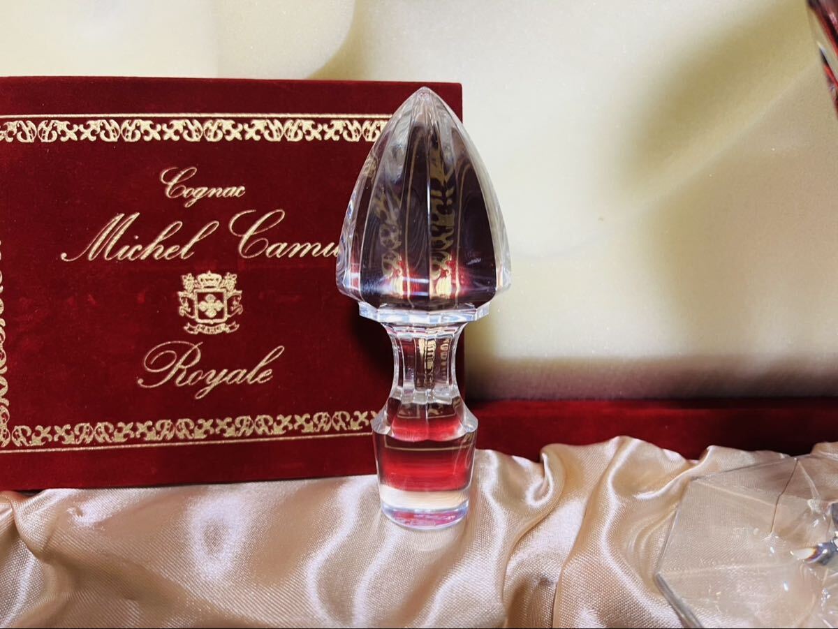 CAMUS カミュ ミシェル ロイヤル バカラ 替え栓・冊子・化粧箱付き