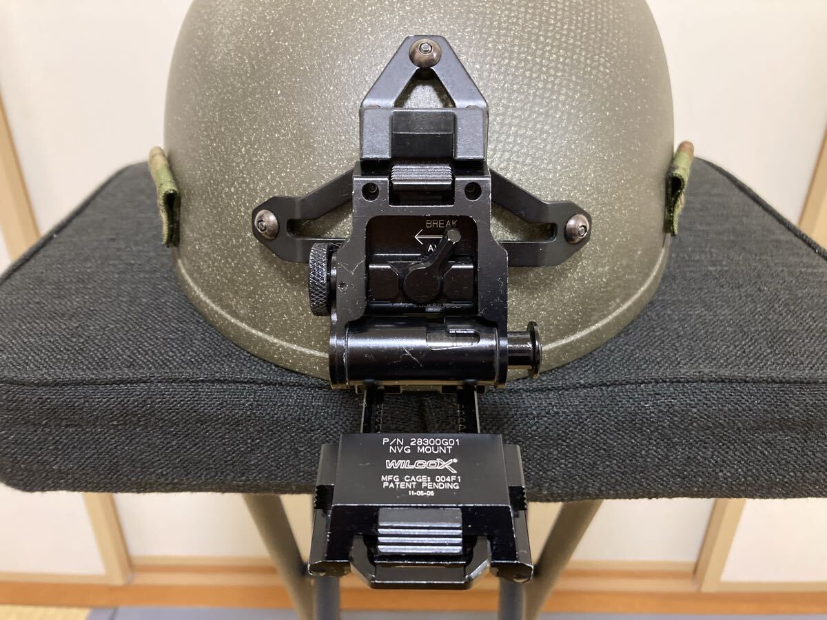 実物】MSA MICH TC2001/WILCOX G05 /MS2000 HOLDER /ACH PAD/OREGON