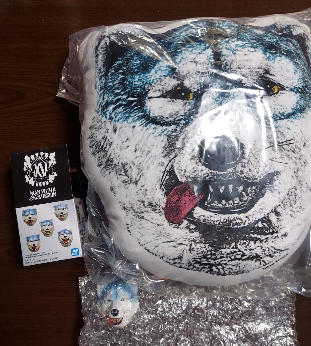 一番くじ MAN WITH A MISSION C賞 フェイスクッション H賞 Tokyo