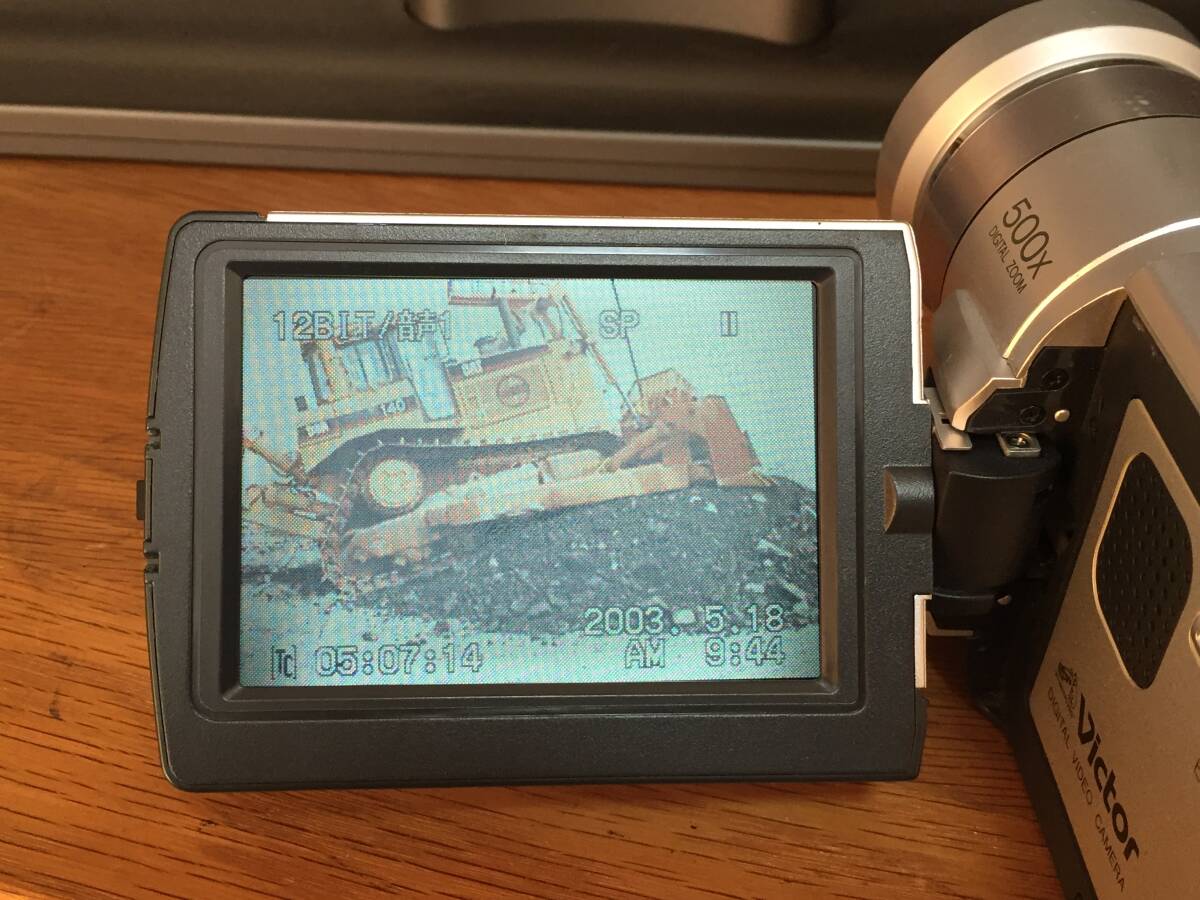 撮影再生ダビングOK Victor GR-DVF305K 付属品あり 液晶大画面｜Yahoo