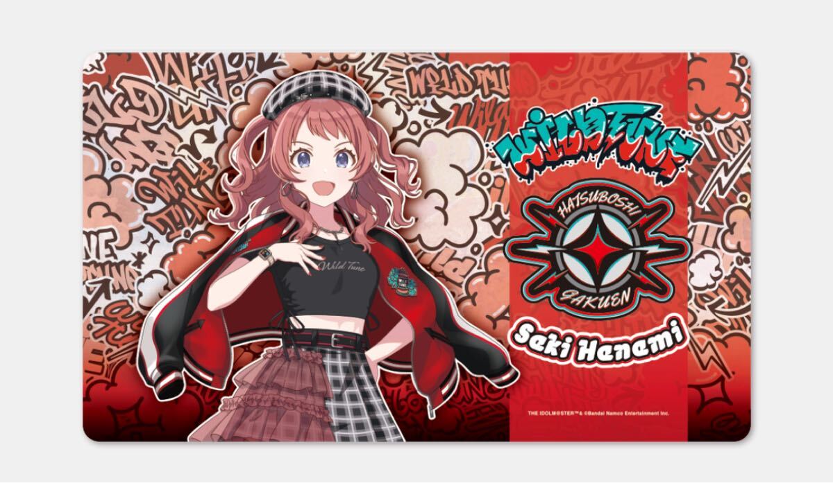 学園アイドルマスター TSUTAYA Wild TUNE ラバーマット 姫崎莉波 学園