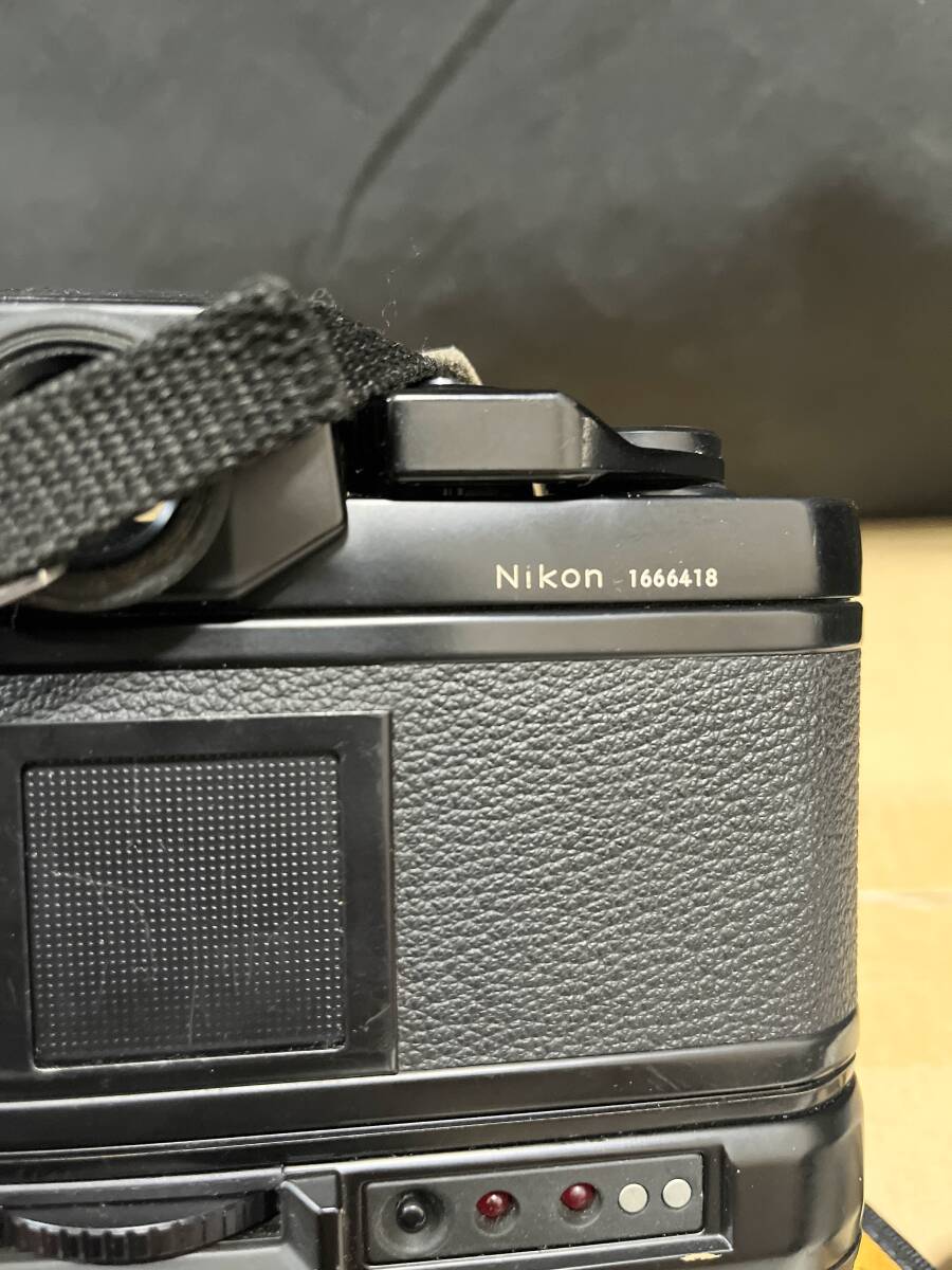 Nikon ニコン F3 一眼レフ フィルムカメラ ボディ MD-3 説明書付き