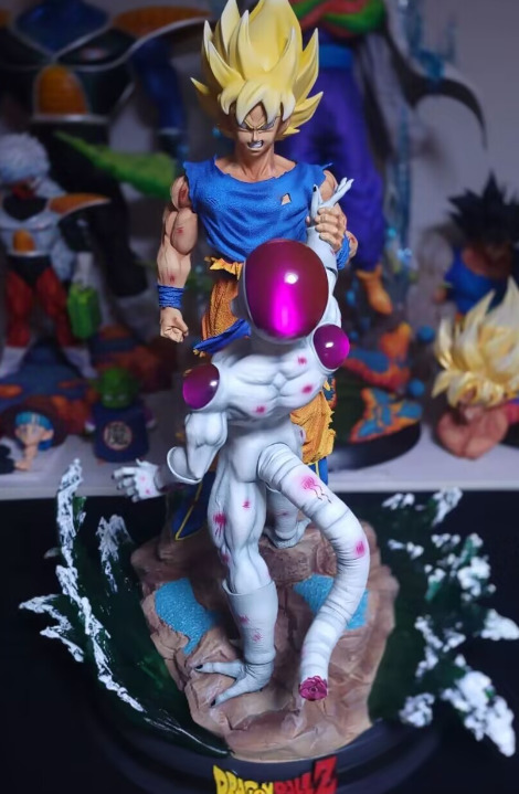ドラゴンボール 孫悟空VSフリーザ ガレージキット フィギュア｜Yahoo