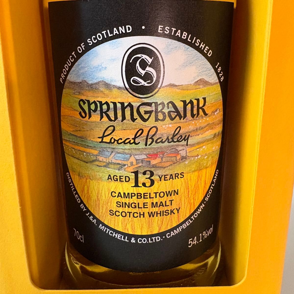 新品未開封】スプリングバンク ローカルバーレー13年 54 1度 700ml