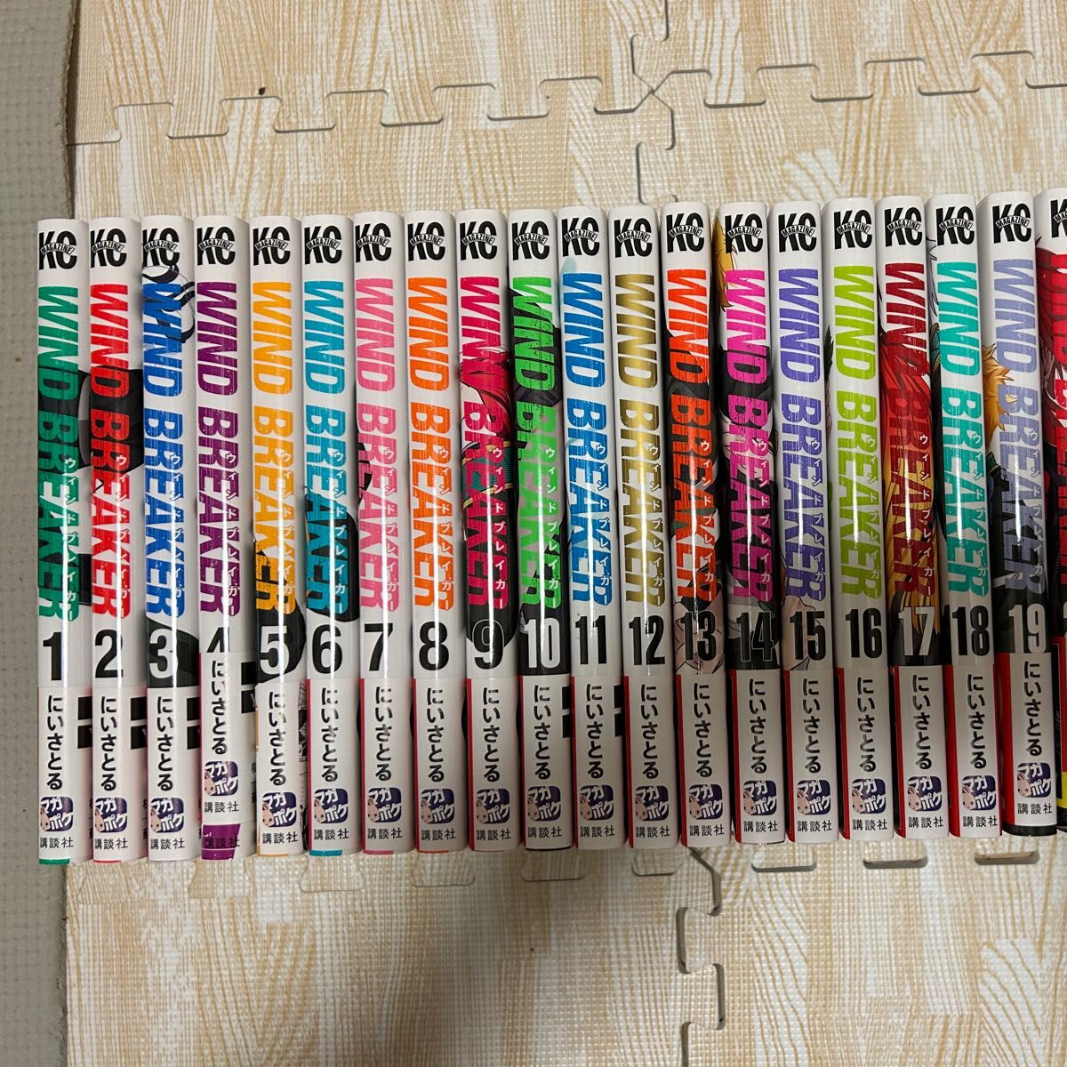 WIND BREAKER 1-24巻セット にいさとる 講談社 ウィンドブレーカー