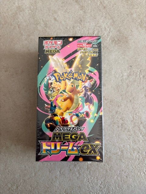 新品未開封】シュリンク付き ポケモンカードゲーム MEGA ドリームex