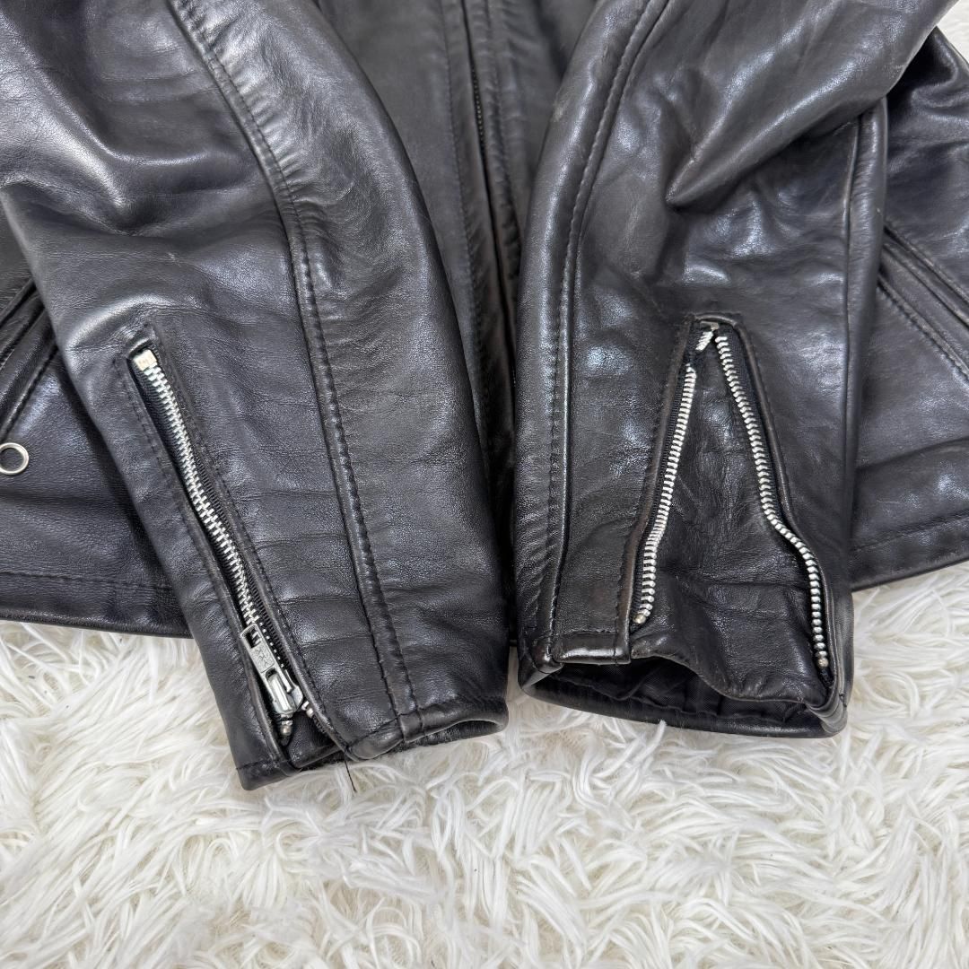 米国製40 インナーボア付 Schott ショット 641 シングル ライダース