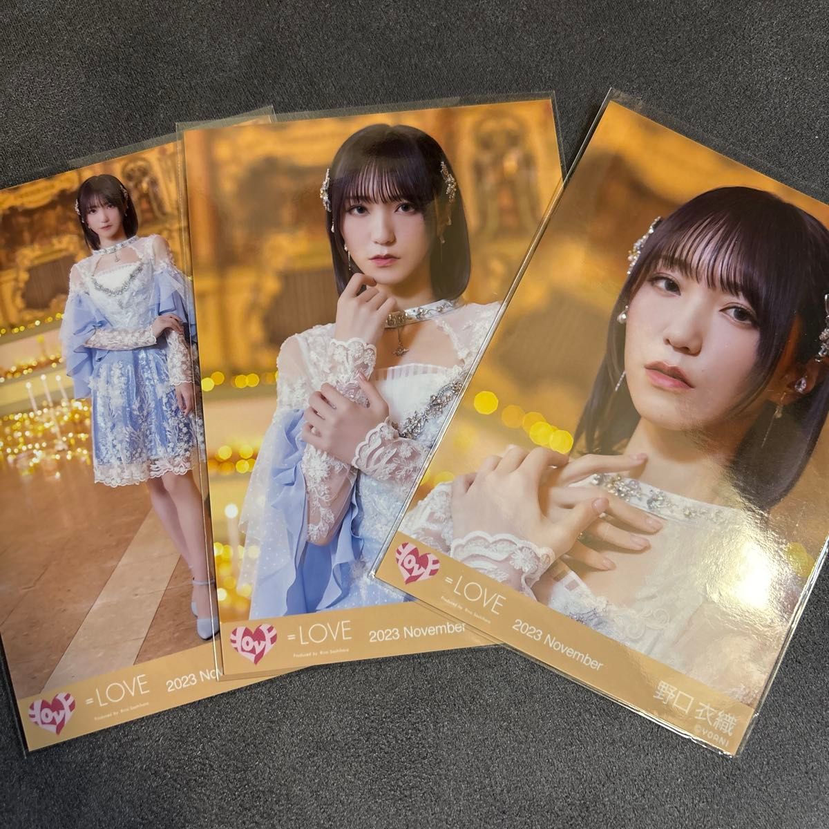 野口衣織 生写真 コンプ ラストノートしか知らないMV衣装 イコラブ