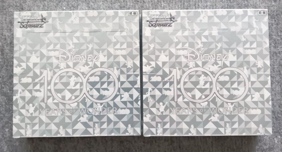 ヴァイスシュヴァルツ Disney100 ブースターパック 初版 BOX 2個セット