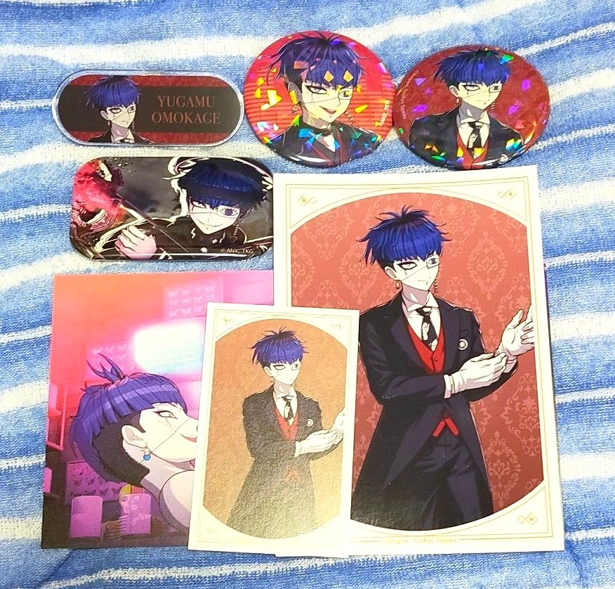 HUNDRED LINE 最終防衛学園 面影歪 缶バッジ ハンドレッドライン