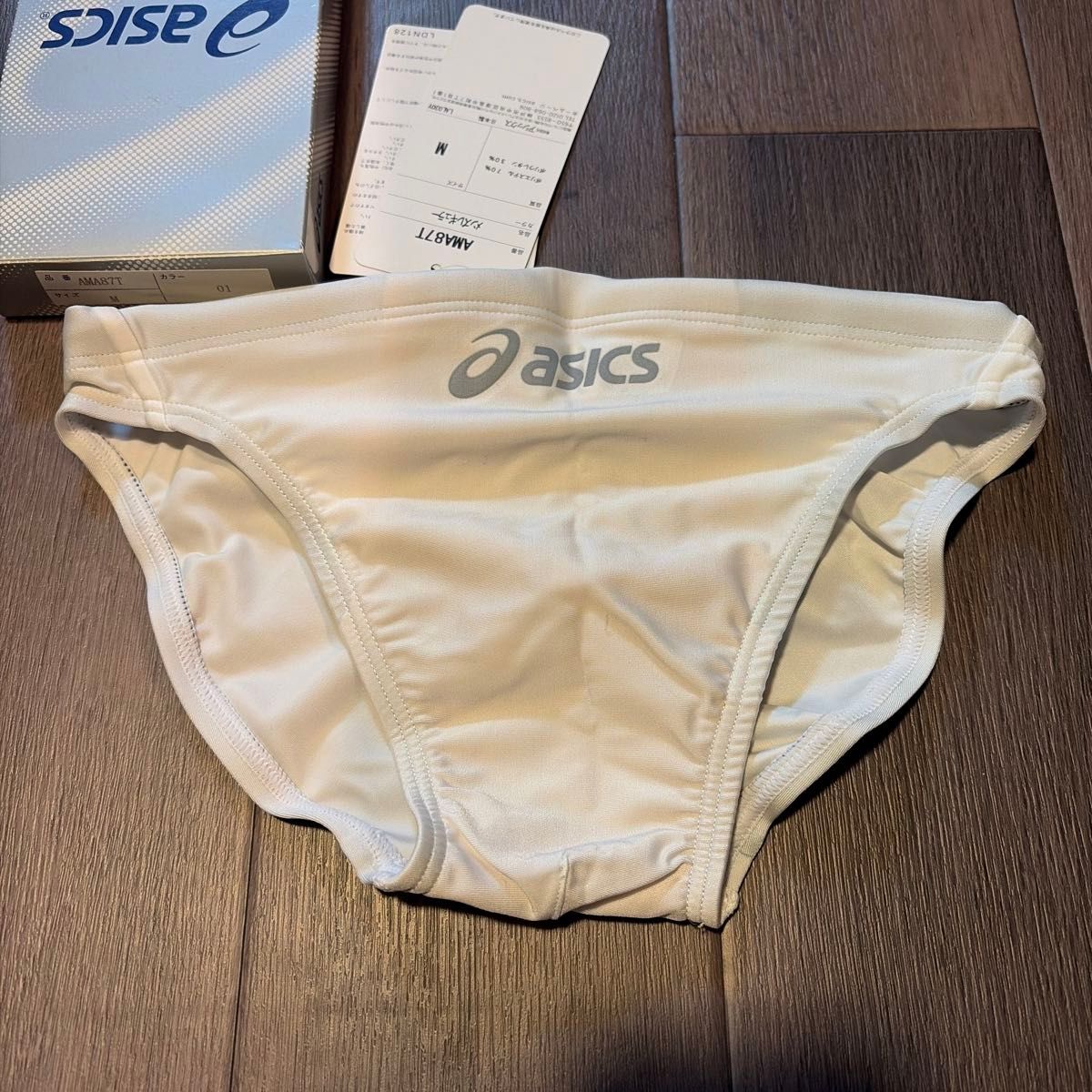 新品 アシックス ハイドロcd AMA87T 白単 高光沢 旧ロゴ｜Yahoo!フリマ