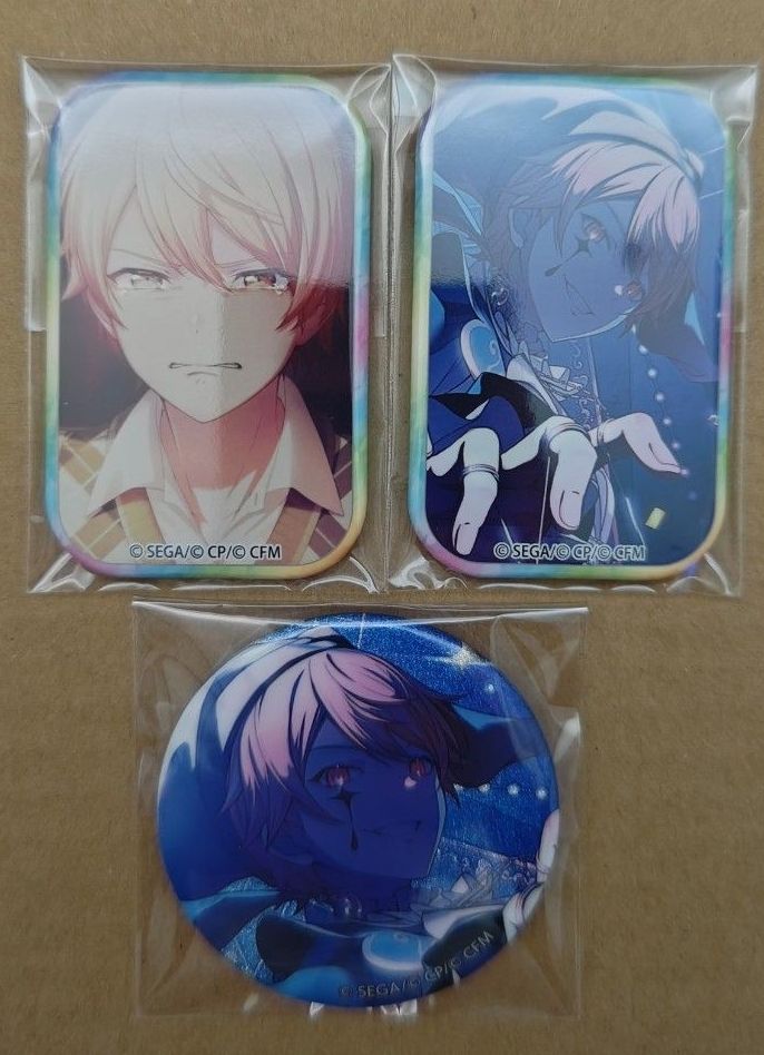 プロセカ グリッター缶バッジ 30B 缶バッチ 天馬司 天の果ての