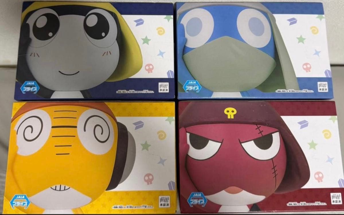 おおきなSOFVIMATES ケロロ軍曹 4体 セミコンプセット ギロロ クルル