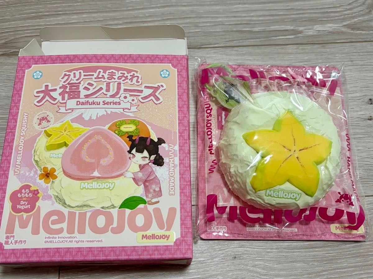 メロジョイ mellojoy スクイーズ スターフルーツ 大福シリーズ｜Yahoo