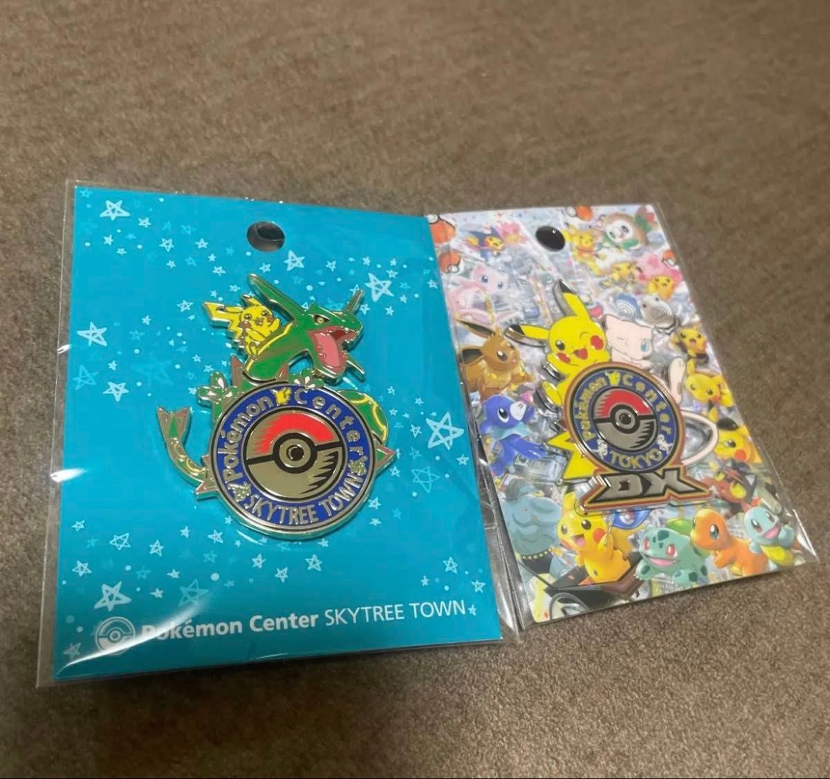 ポケモンセンター スカイツリータウン ロゴピンズ ピカチュウ