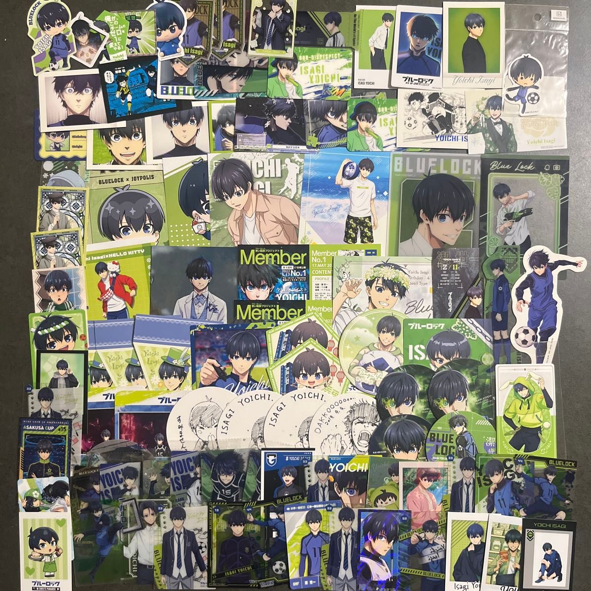 ブルーロック 潔世一 ポストカード カード ぱしゃこれ コースター