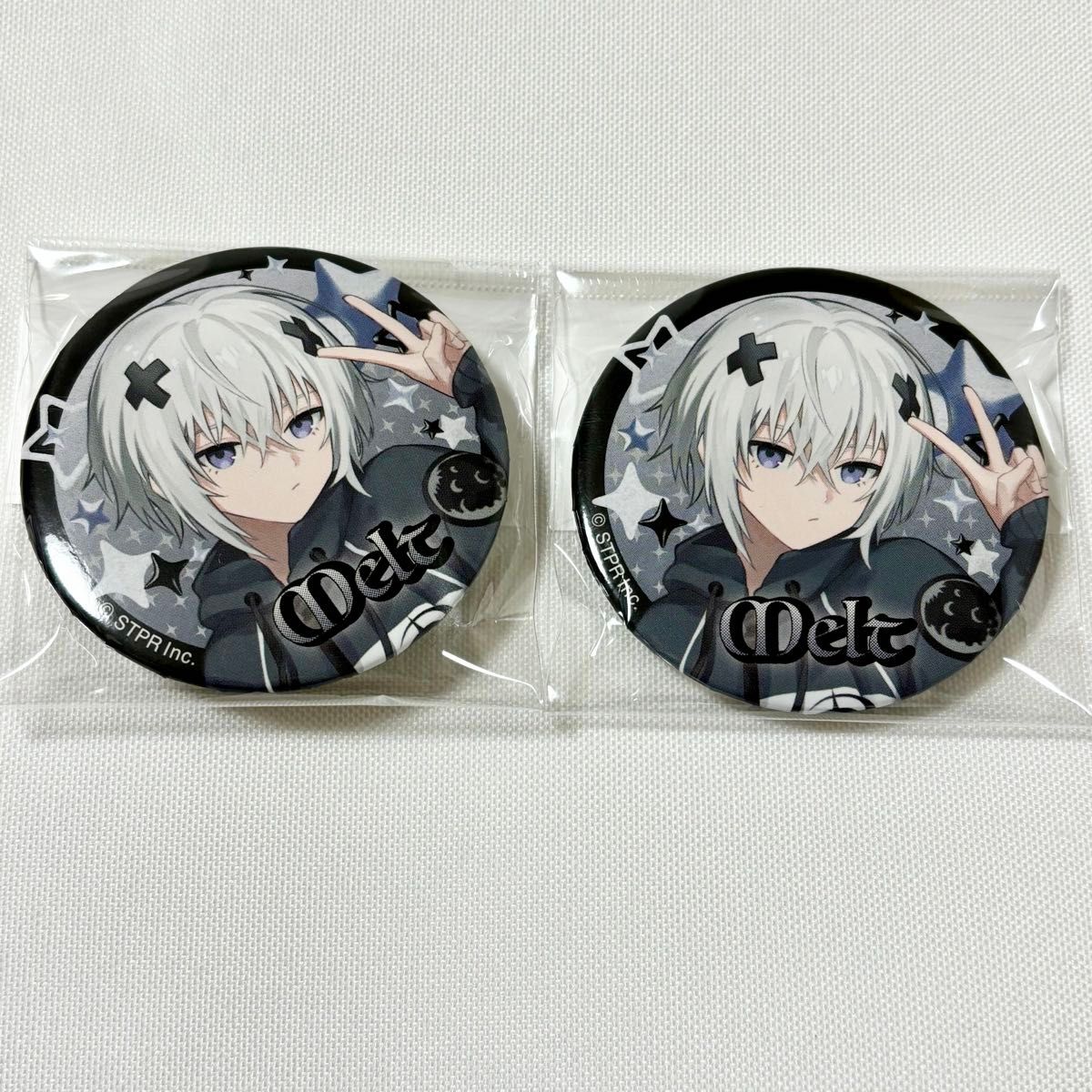 メルト・ダ・テンシくん Starry Spring 等身缶バッジ めておら メルト