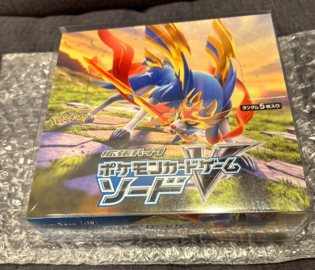 シュリンク付き】ポケモンカード ソードV 1box 【未開封】｜Yahoo
