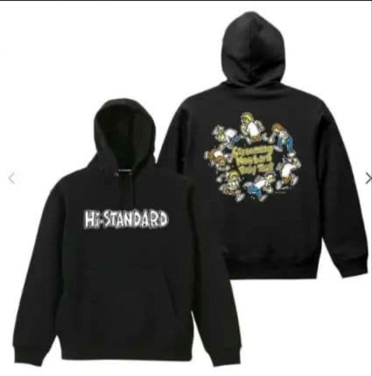 新品 Hi-STANDARD ホンゴリアン パーカー XL pizza of death fatwreck