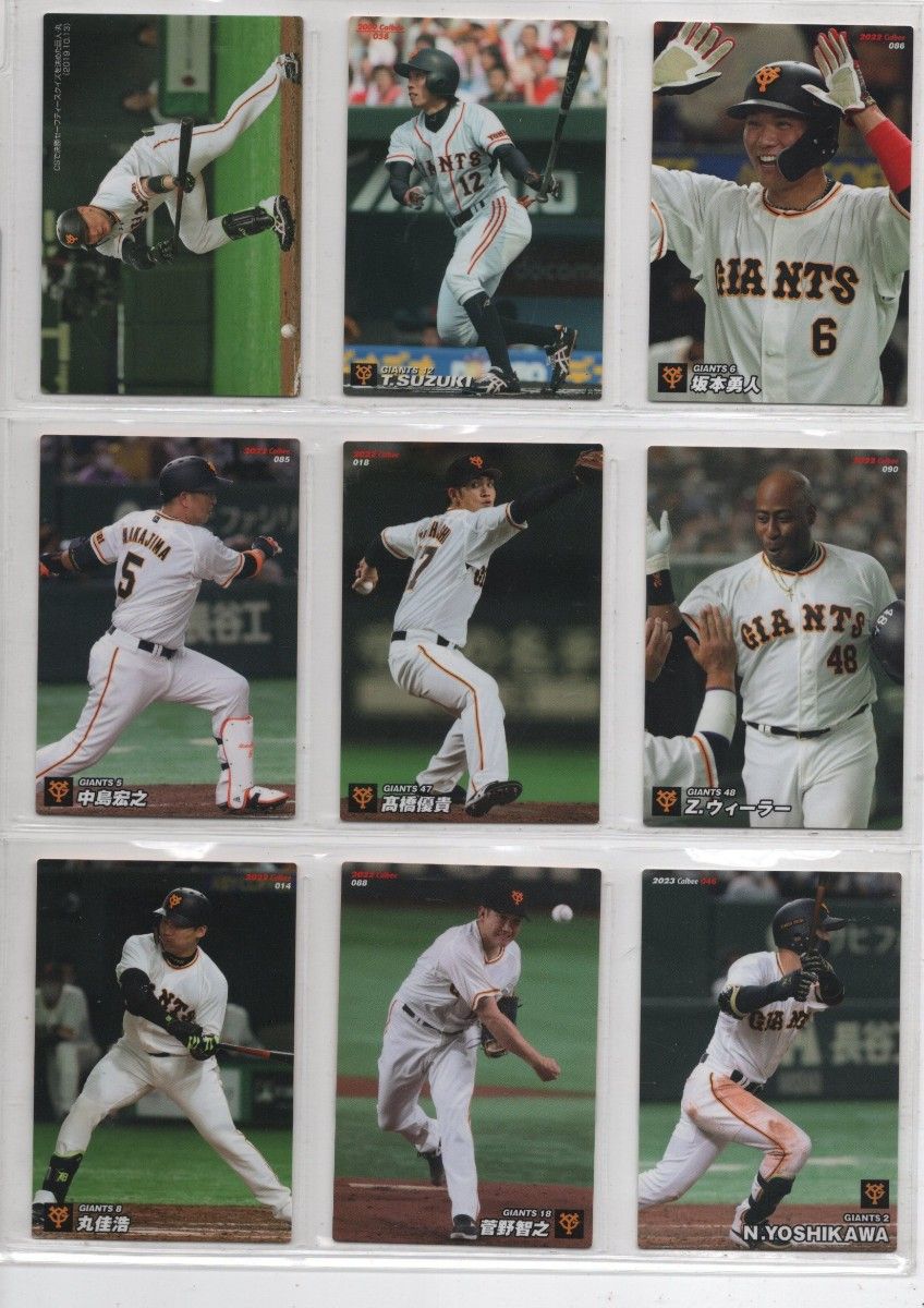 プロ野球チップスカード 59枚 読売ジャイアンツ セット｜Yahoo!フリマ
