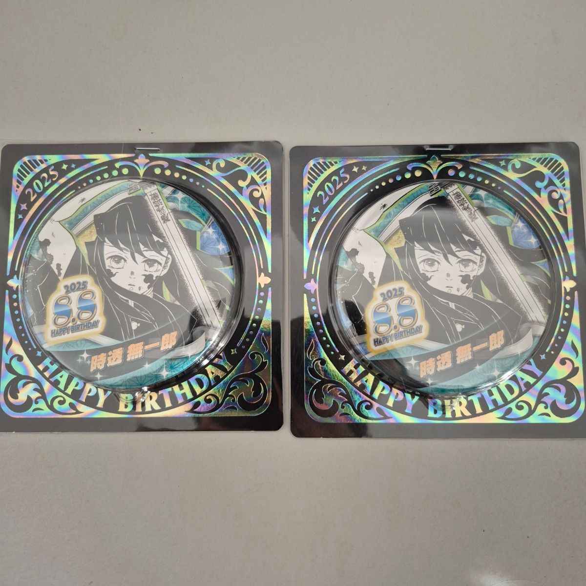 鬼滅の刃 時透無一郎バースデイ缶バッジ 2025 バースデー｜Yahoo