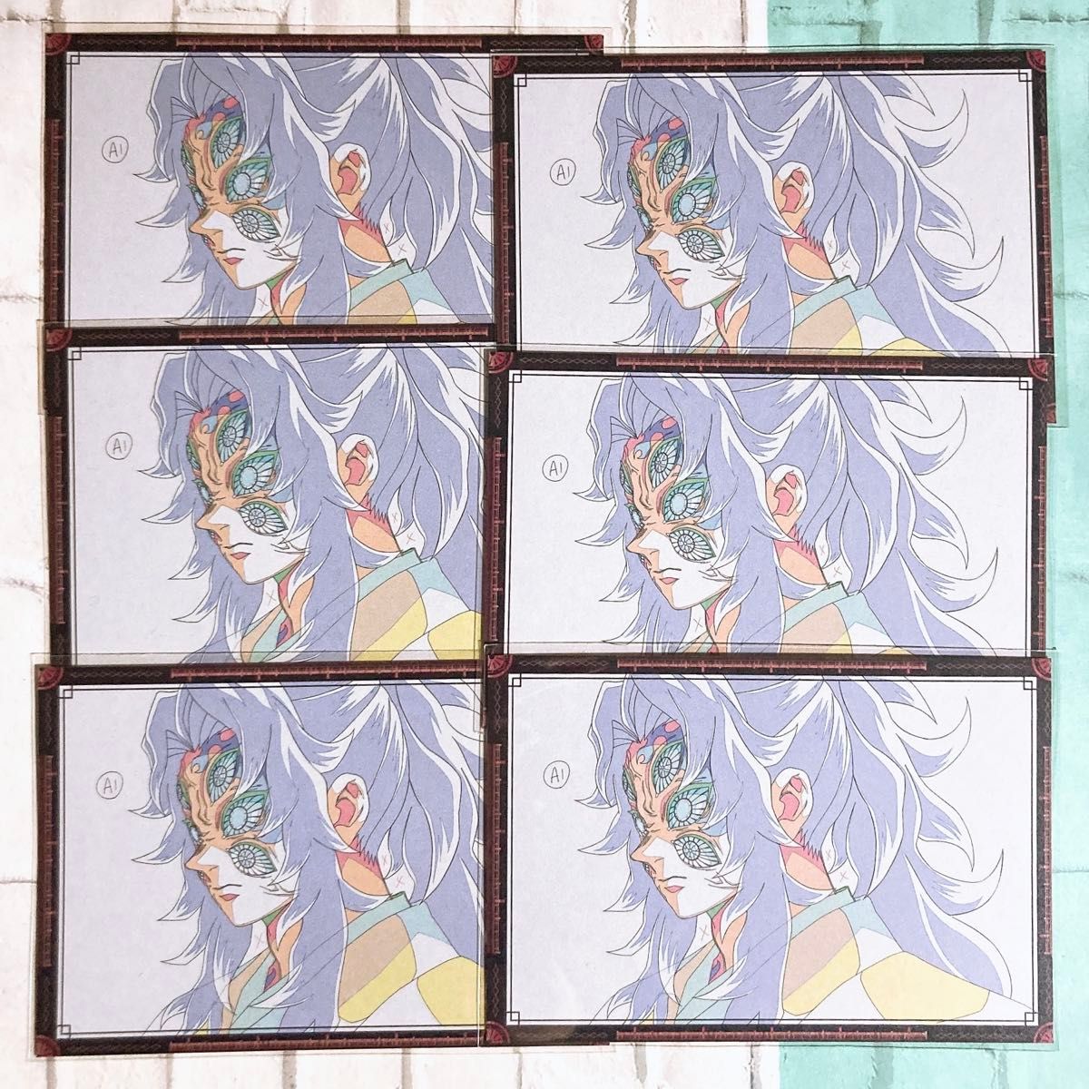 黒死牟 ポストカード 6枚セット ufotable DINING おすそ分けポスト