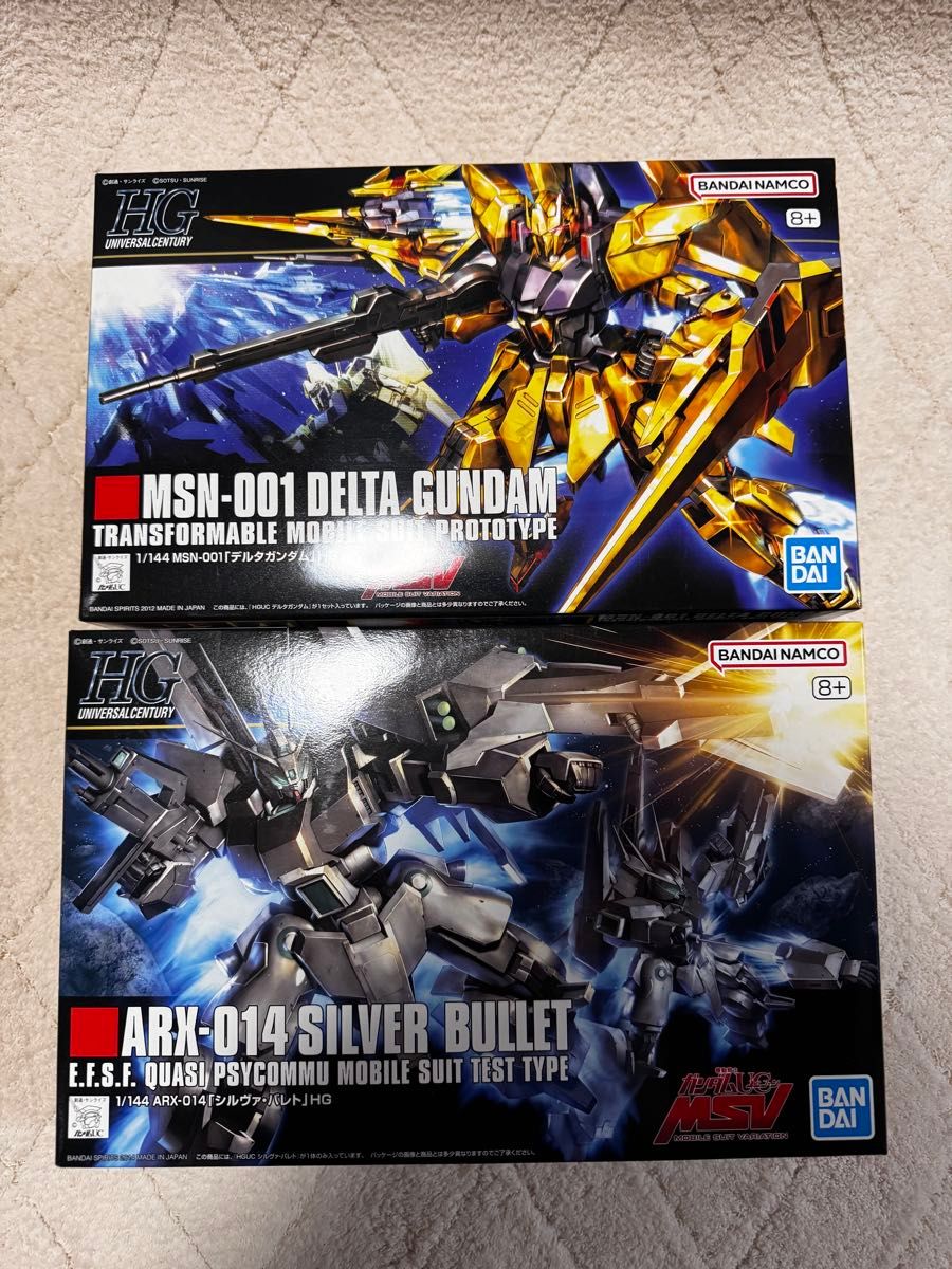 HG 1/144 デルタガンダム & シルヴァ・バレト 2点セット 未組立｜Yahoo