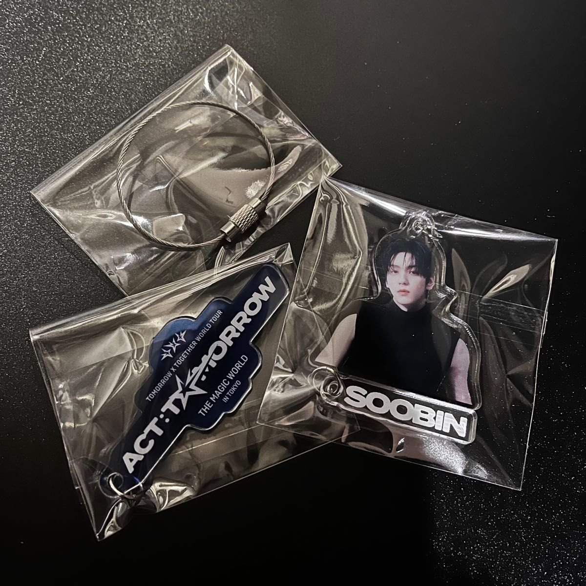 TXT DIY キーチャーム 東京限定色 ロゴ スビン セット｜Yahoo!フリマ