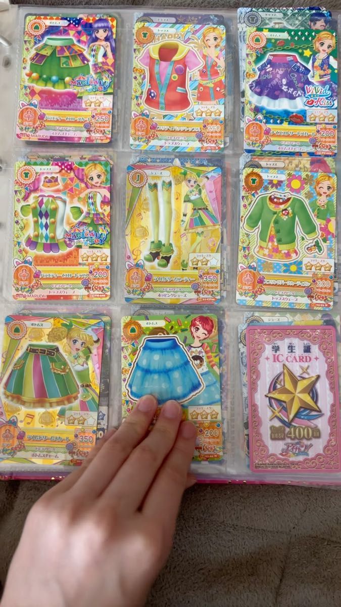 アイカツカード 三ノ輪ヒカリ レッドストライプリボンアクセ｜Yahoo