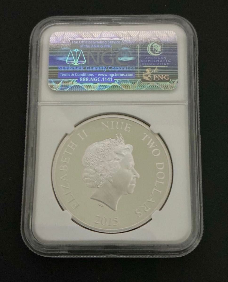 最高鑑定 NGC PF70 Ultra Cameo 2015 ニウエ ミッキー＆ミニー Forever