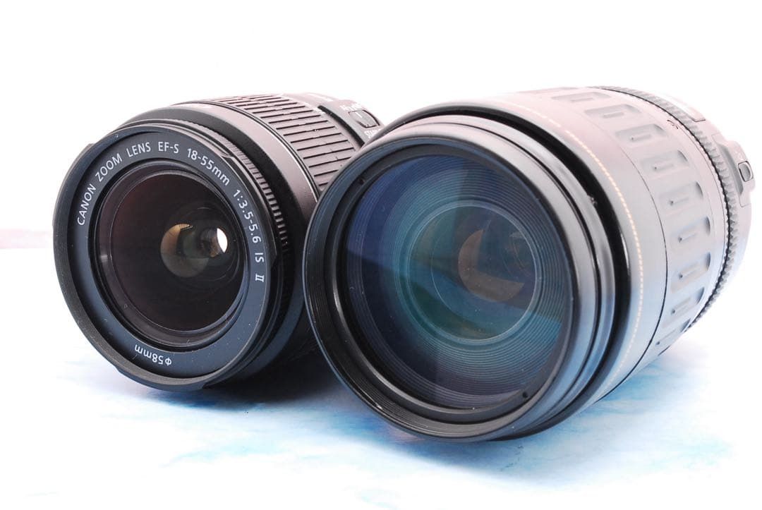 Canon Kiss X9i 手ぶれ補正標準レンズ＆超望遠レンズ 一眼レフカメラ