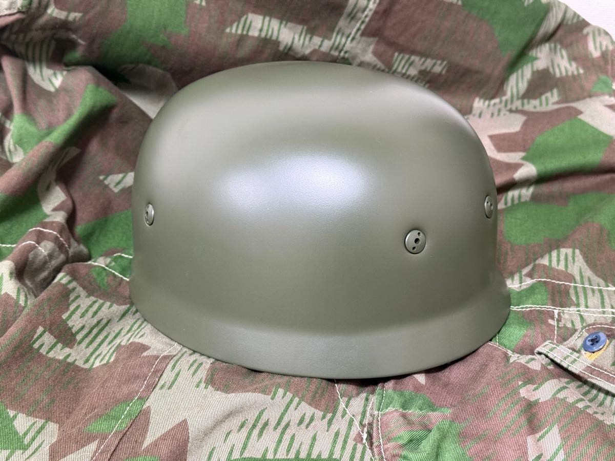 WWⅡ ドイツ軍 M38型降下猟兵ヘルメット（レプリカ） グリーン サバゲ