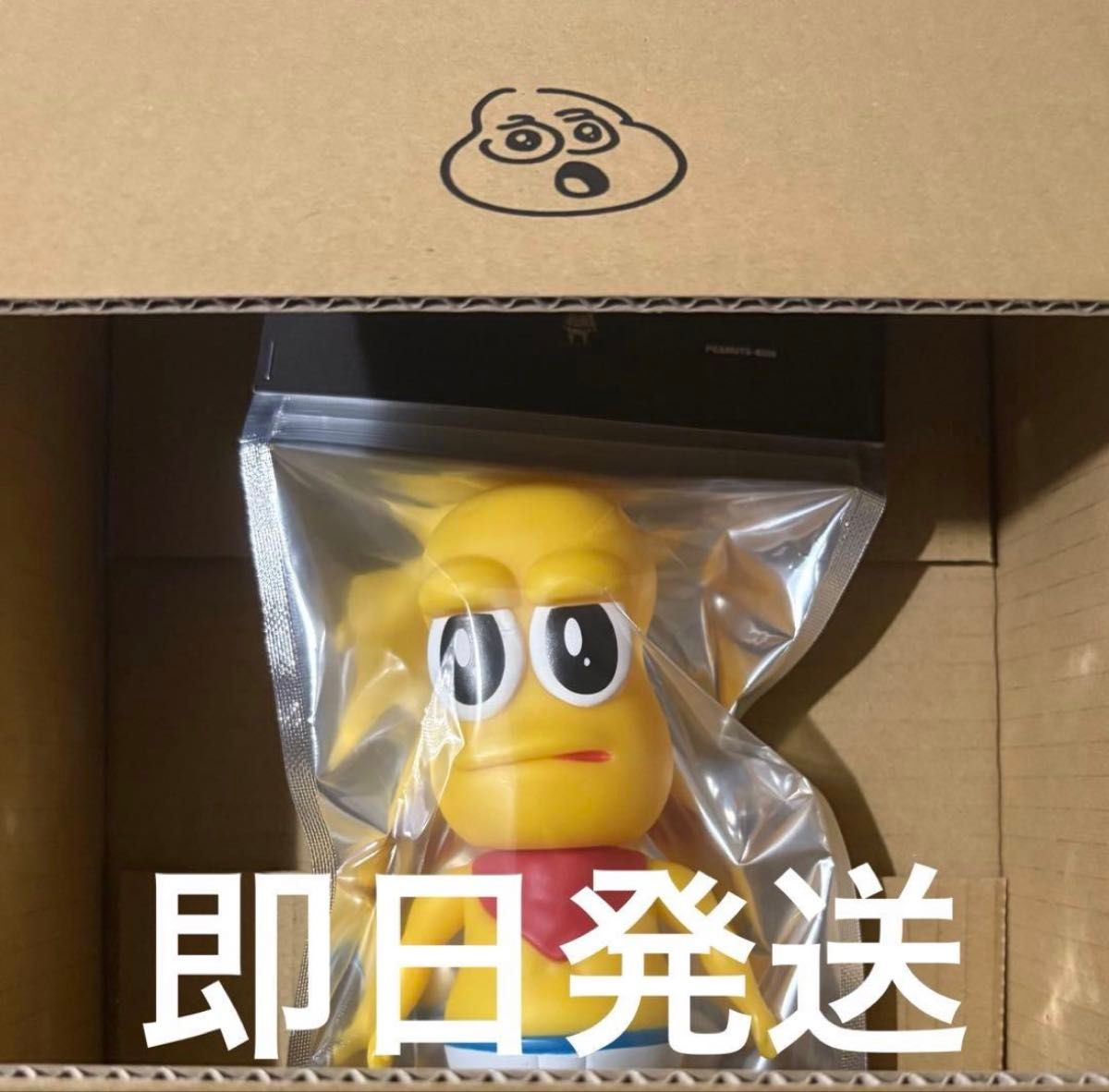 PEANUTS-KUN TOY ピーナッツくん ソフビ ポップアップ 新品未開封 ぽこ
