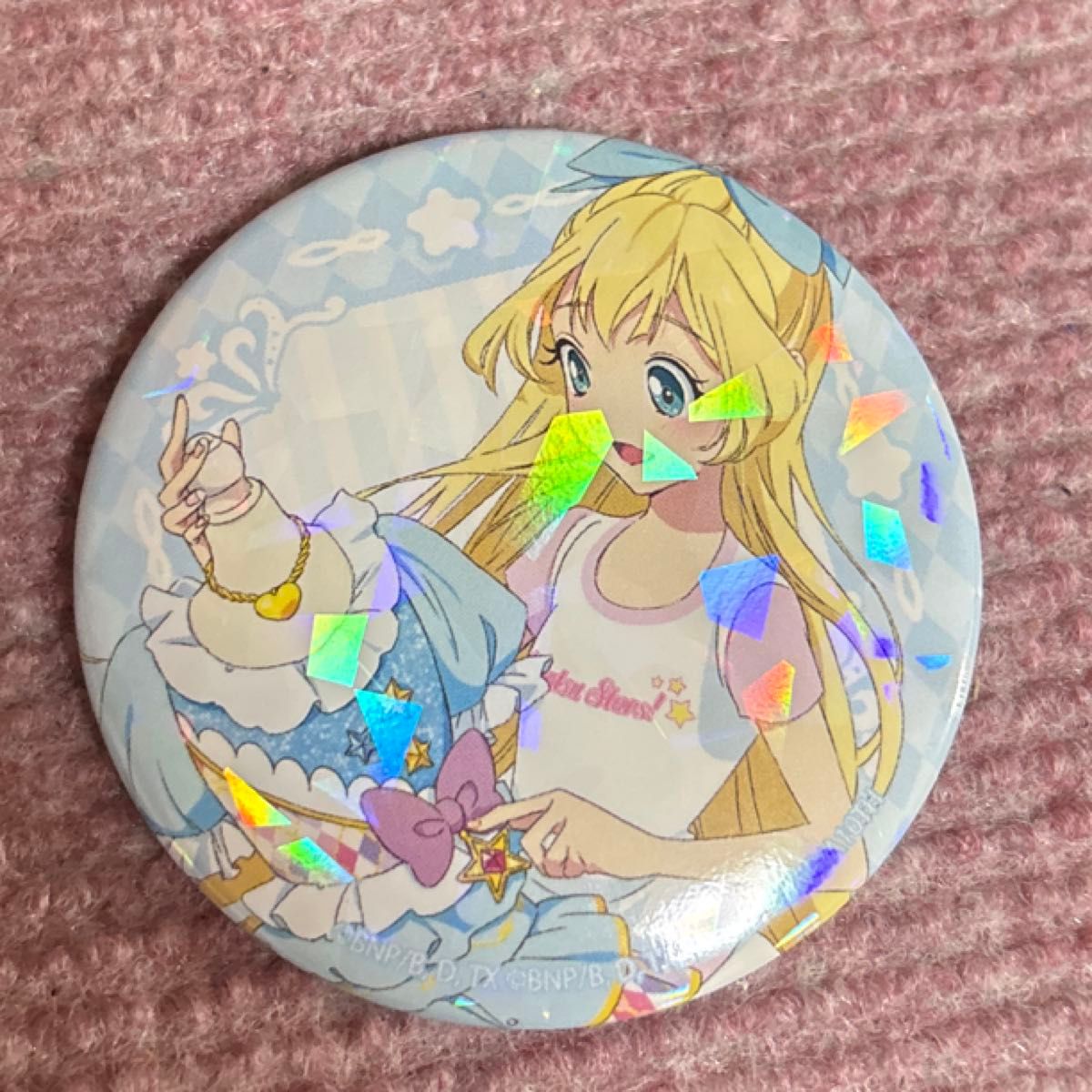 アイカツスターズ 大衣装展白鳥ひめ グリッター缶バッジ｜Yahoo!フリマ