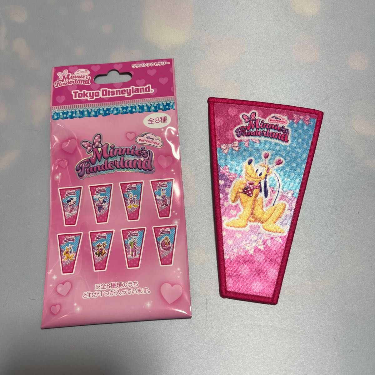 パルパルーザ ミニーのファンダーランド ワッペンアクセサリー