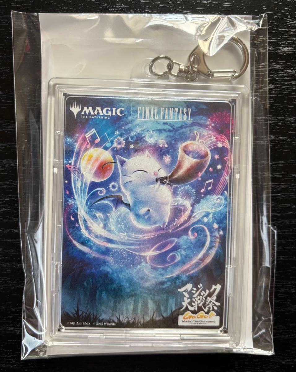 MTG マジック大戦祭 ロゴ入りプレイマット 手掛かり FF モーグリ