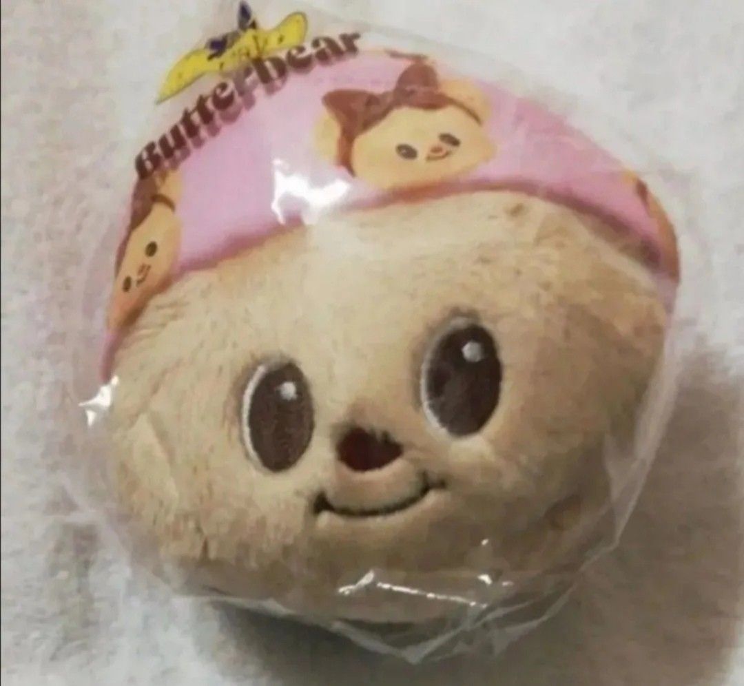 バターベア Butterbear タイ 海外 ぬいぐるみ チャーム キーホルダー
