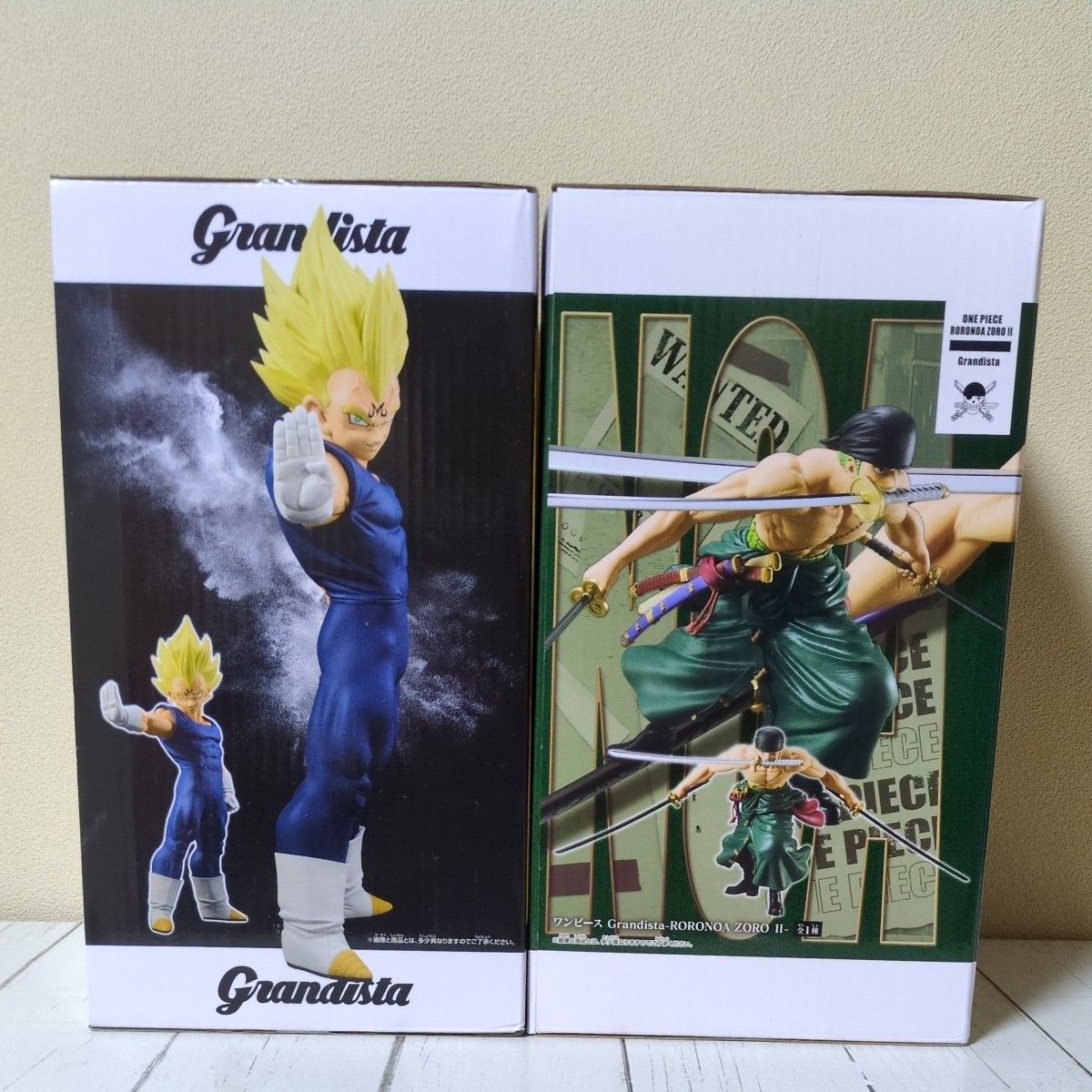 ドラゴンボールZ Grandista 魔人ベジータ ワンピース Grandista