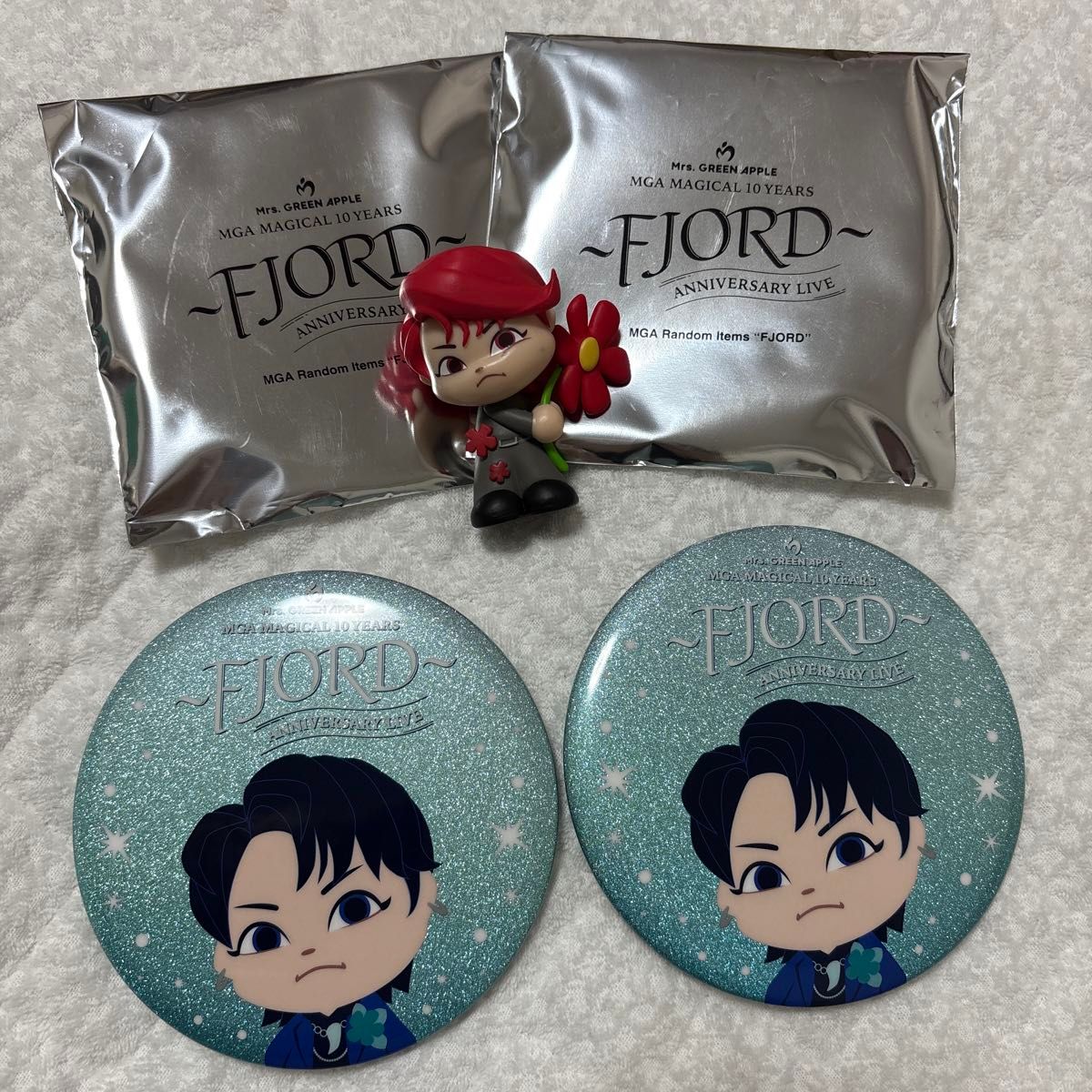 Mrs GREEN APPLE FJORD 缶バッジ フィヨルド ミセス ガチャ 若井滉斗