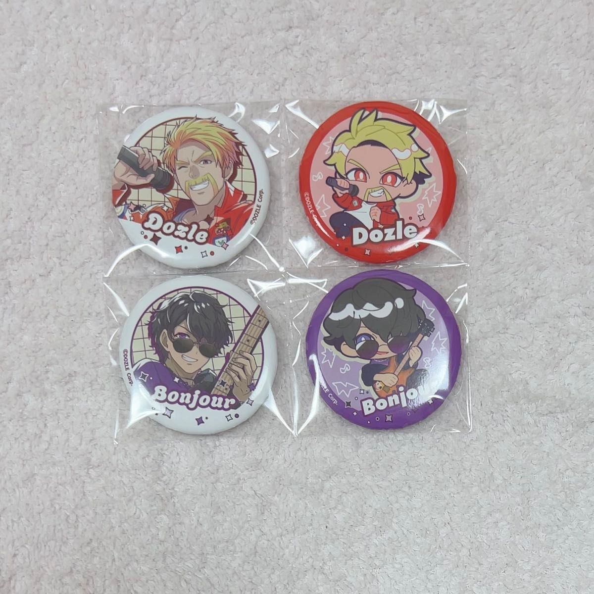 ドズル社 まねきねこ 第2弾 缶バッジ等身SD ドズル ぼんじゅうる