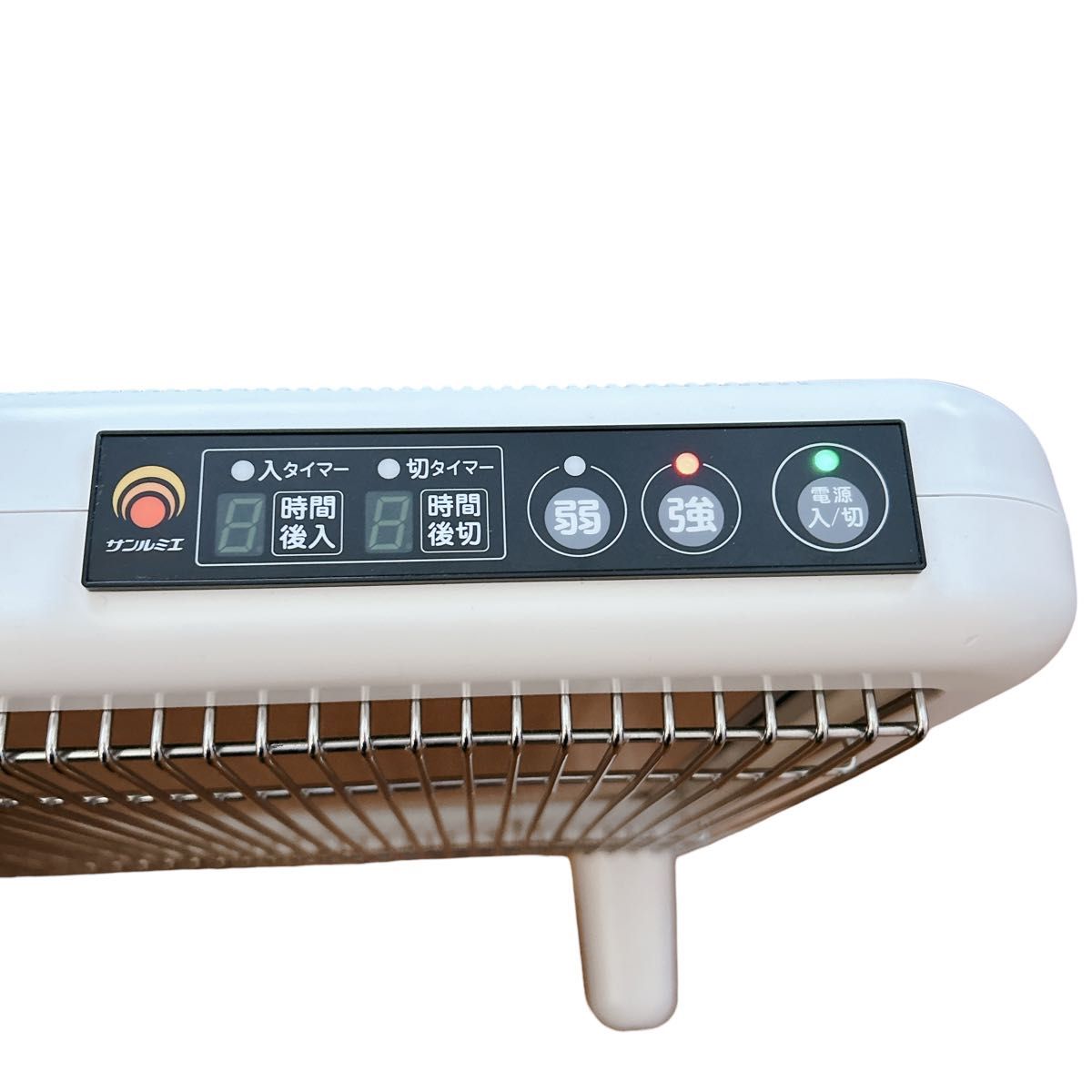 美品】サンルミエ E800L-TM2 遠赤外線暖房器 パネルヒーター タイマー