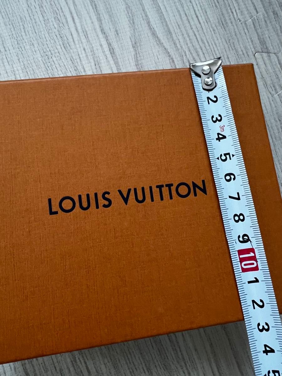 LOUIS VUITTON ルイヴィトン 空箱 保存袋セット オレンジ 約18cm