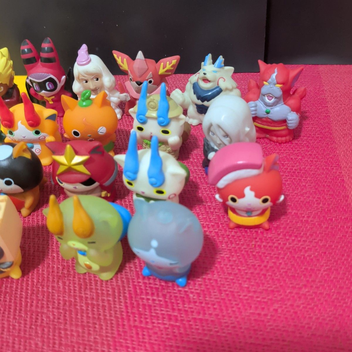 妖怪ウォッチ 指人形 ソフビ まとめ売り クリア 色々ジバニャン｜Yahoo