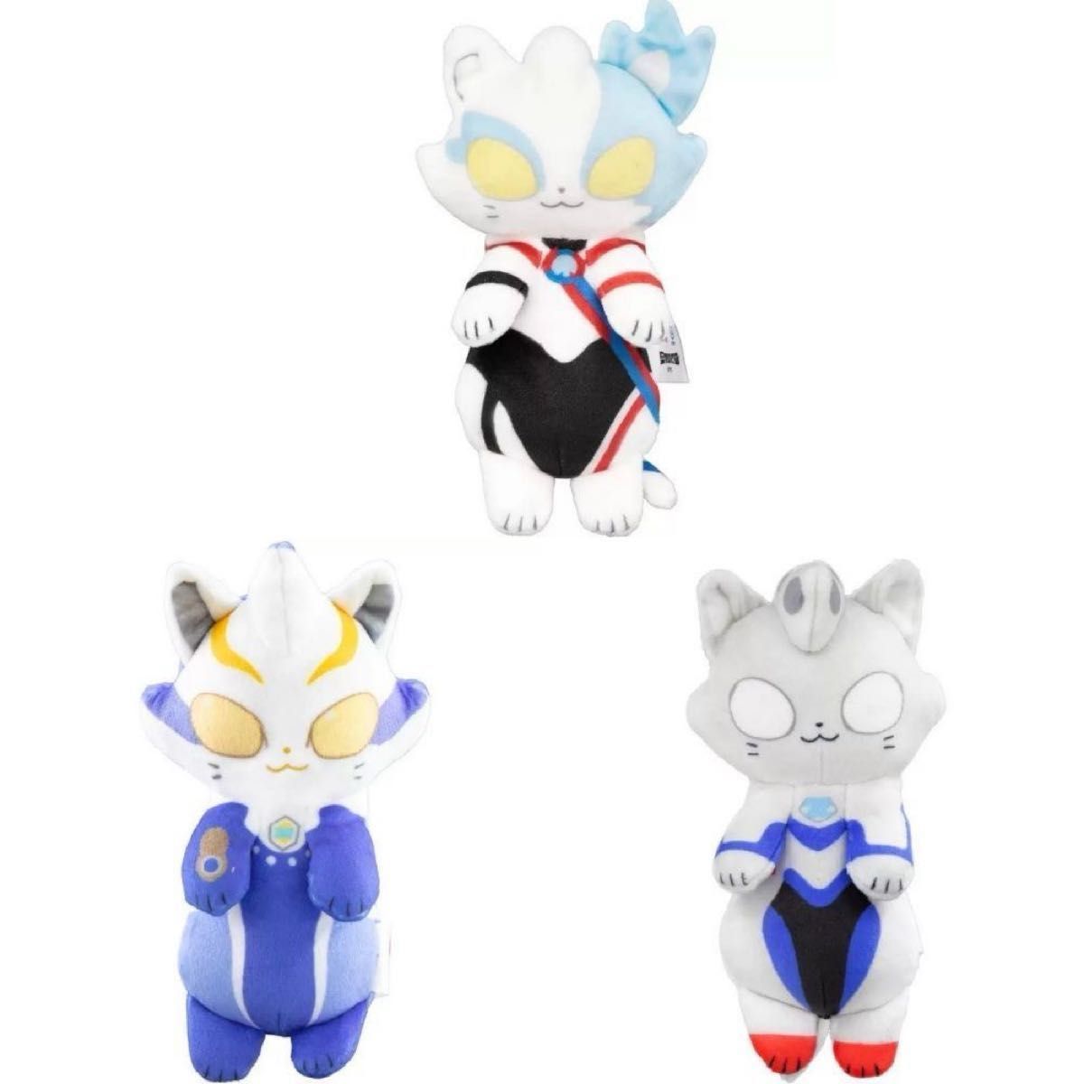 ウルトラマン猫猫 ぬいぐるみマスコット3種セット｜Yahoo!フリマ（旧