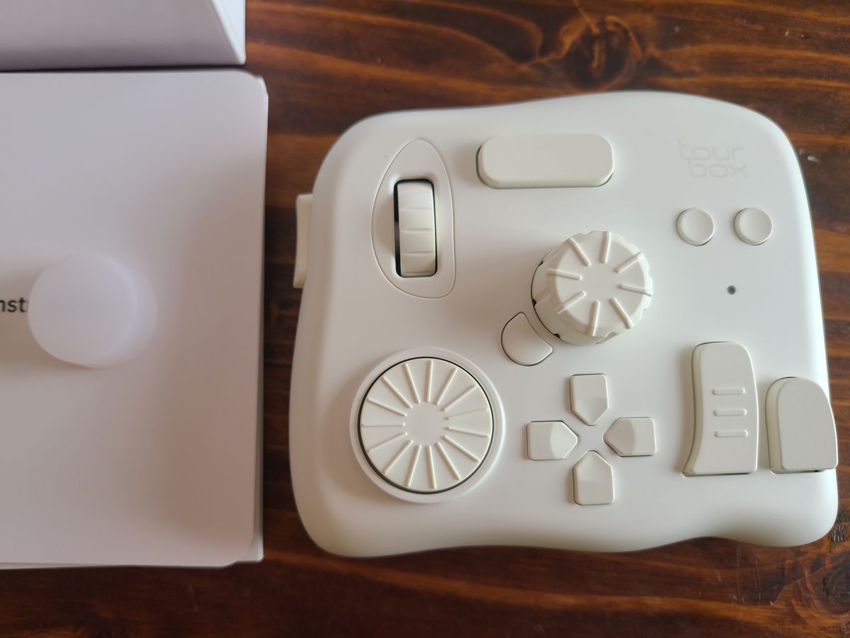 TourBox Elite 左手デバイス Bluetooth ホワイト｜Yahoo!フリマ（旧