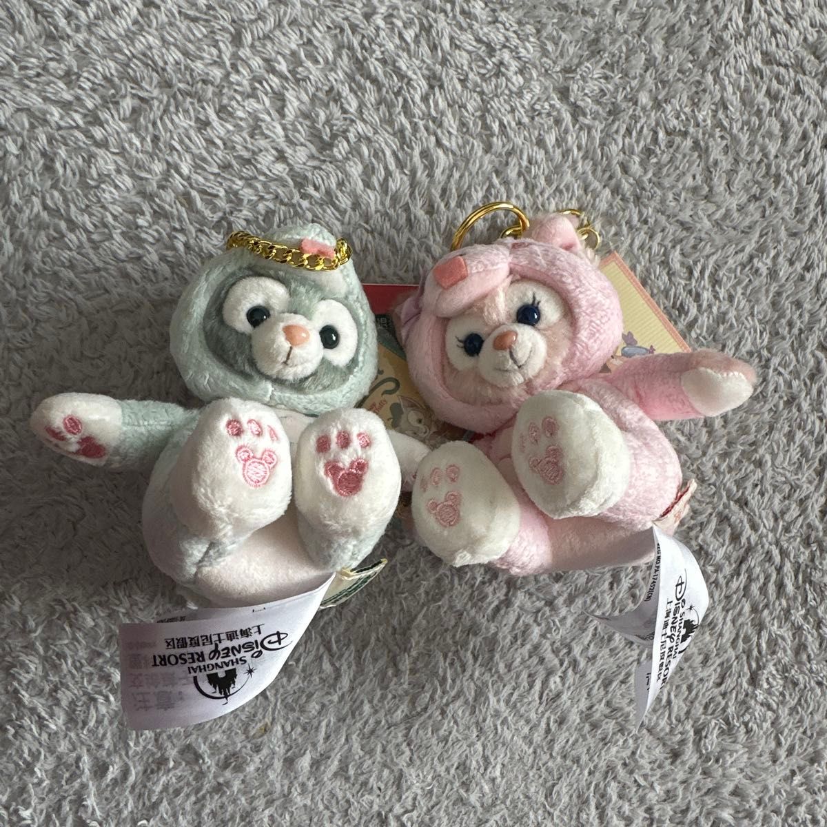 上海ディズニー ジェラトーニ リーナベル ぬいぐるみキーホルダー